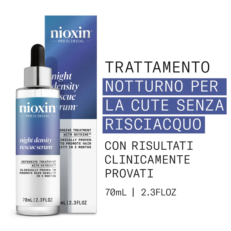 Nioxin Night Density Rescue Serum 70ml - siero densificante