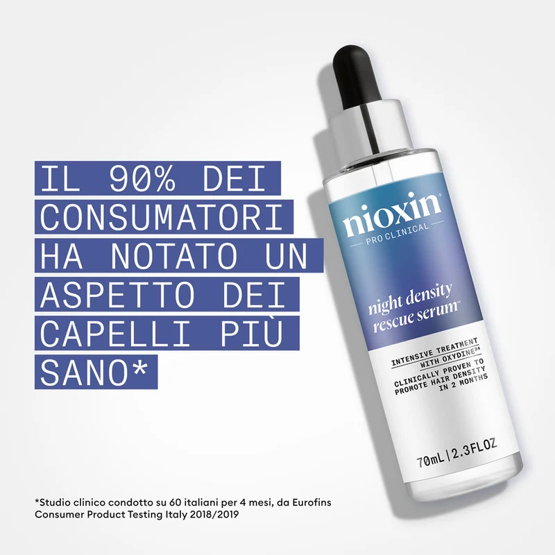 Nioxin Night Density Rescue Serum 70ml - siero densificante