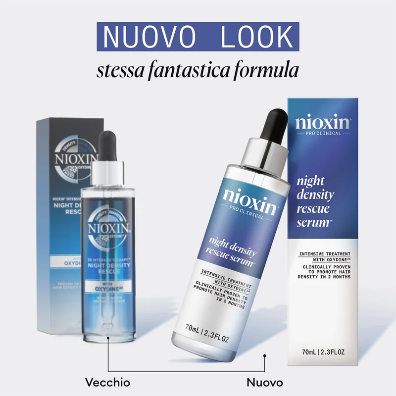 Nioxin Night Density Rescue Serum 70ml - siero densificante