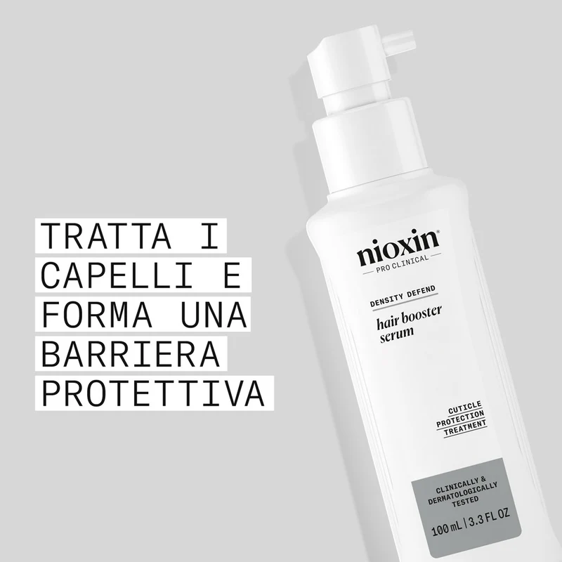 Nioxin Hair Booster Serum 100ml - siero idratante assottigliamento avanzato