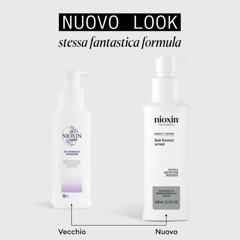 Nioxin Hair Booster Serum 100ml - siero idratante assottigliamento avanzato