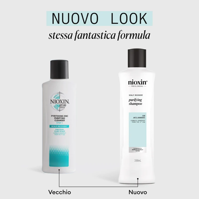 Nioxin Scalp Recovery Purifying Shampoo 200ml - shampoo purificante riequilibrante