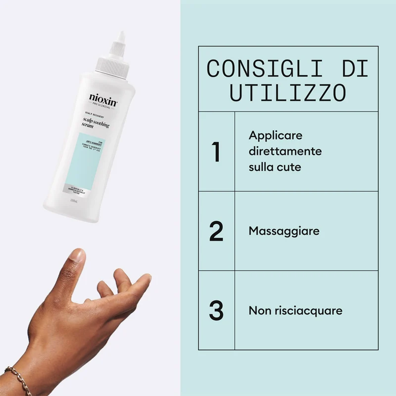 Nioxin Scalp Recovery Soothing Serum 100ml - siero idratante antiforfora
