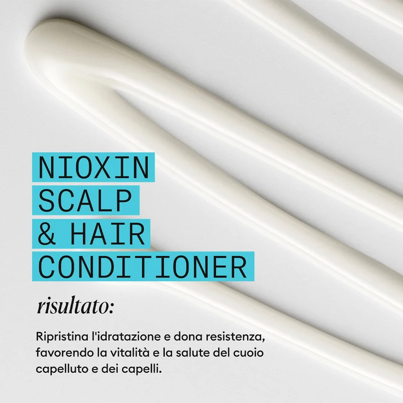 Nioxin Sistema 3 Scalp + Hair Conditioner 300ml - balsamo anti assottigliamento lieve
