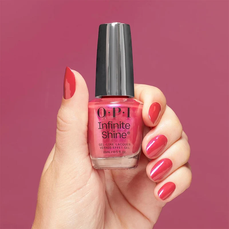 OPI Nail Laquer Infinite Shine ISLM23 Strawberry Margarita 15ml - smalto a lunga durata