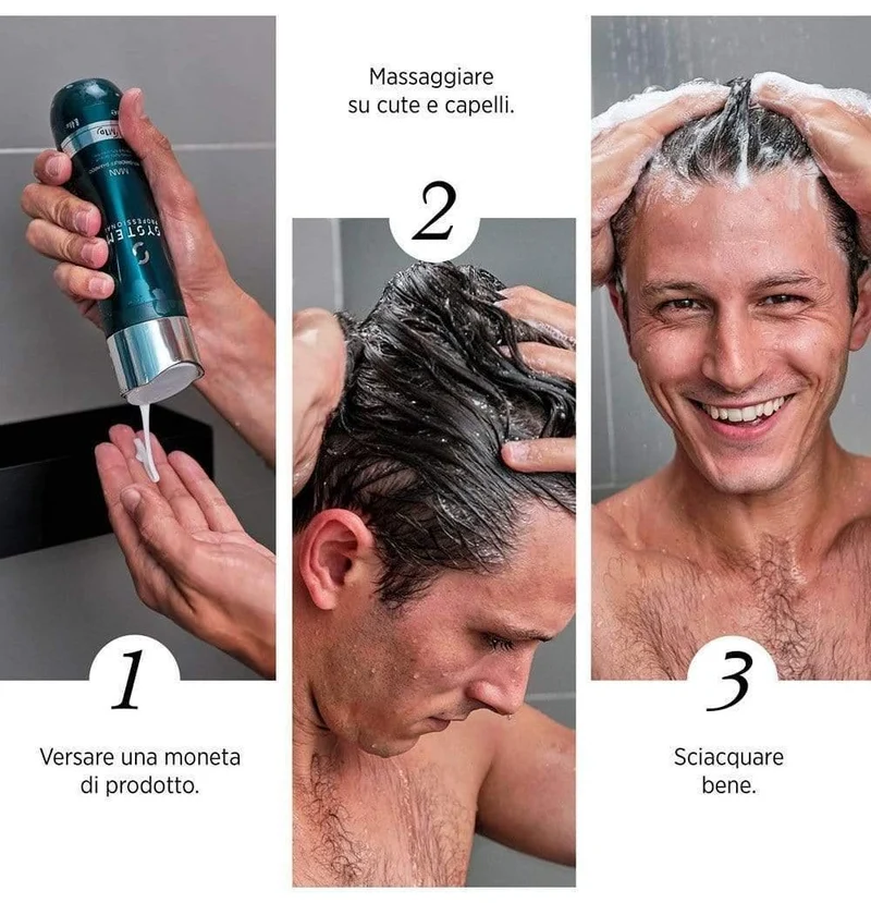 System Professional Man Shampoo Anti Forfora 250ml