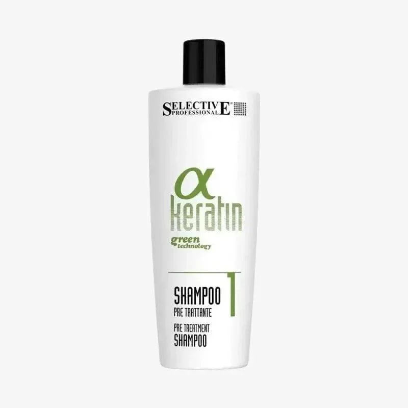 Selective Alpha Keratin Shampoo 1 cheratina lisciante ristrutturante 500ml