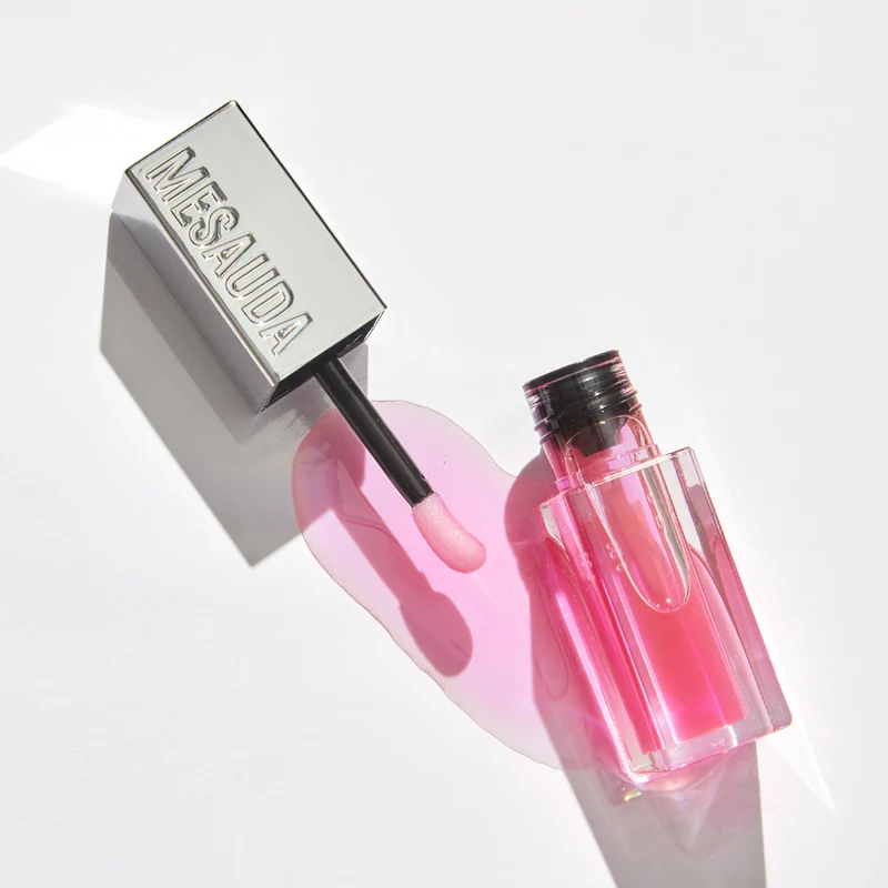Mesauda Beauty Lipoilogy Sheer Tinted Lip Oil Pink Elixir 4ml - olio labbra nutriente colorato