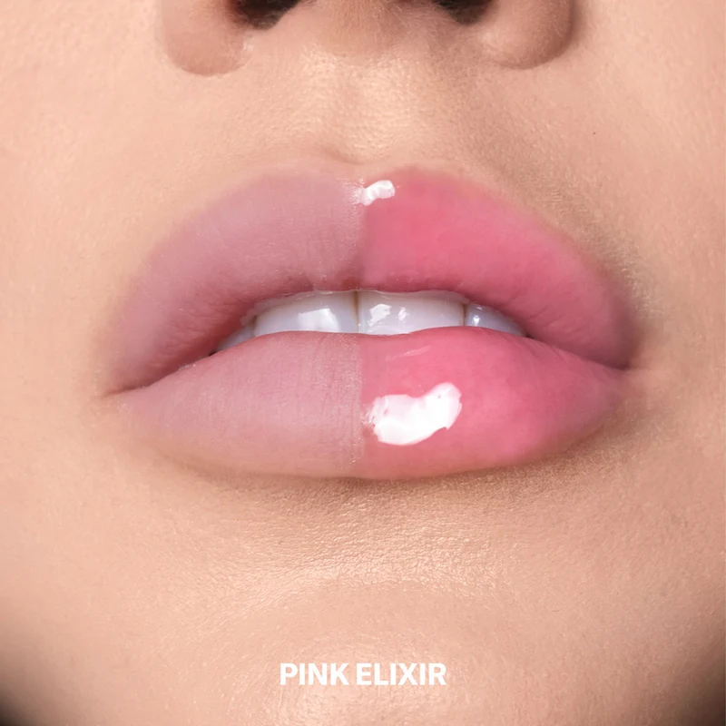 Mesauda Beauty Lipoilogy Sheer Tinted Lip Oil Pink Elixir 4ml - olio labbra nutriente colorato
