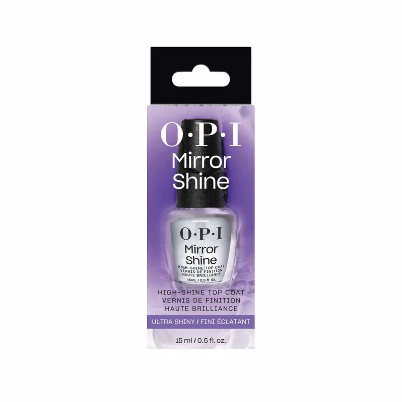 OPI Mirror Shine High- Shine Top Coat Nail Lacquer 15ml - top coat ultra brillante