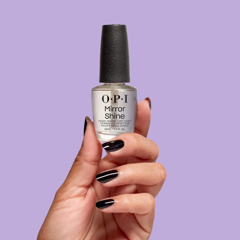 OPI Mirror Shine High- Shine Top Coat Nail Lacquer 15ml - top coat ultra brillante