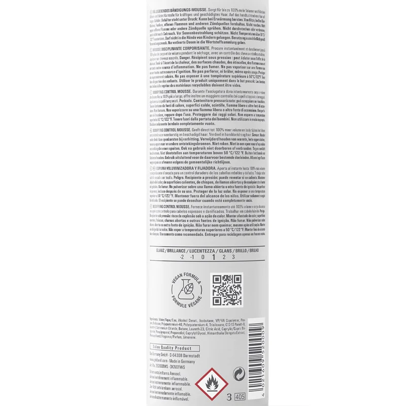 Goldwell Stylesign Bodifying Control Mousse 300ml - mousse volumizzante