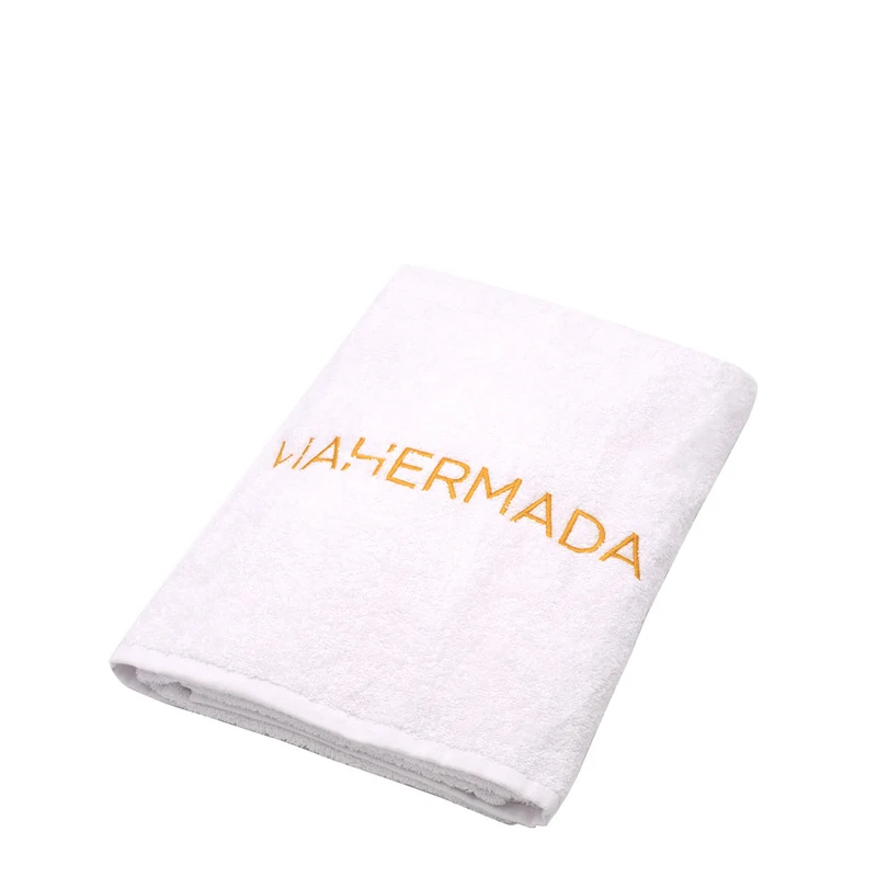 VIAHERMADA Silky Shampoo 250ml Mask 250ml Silky Oil 50ml + Asciugamano da mare bianco OMAGGIO