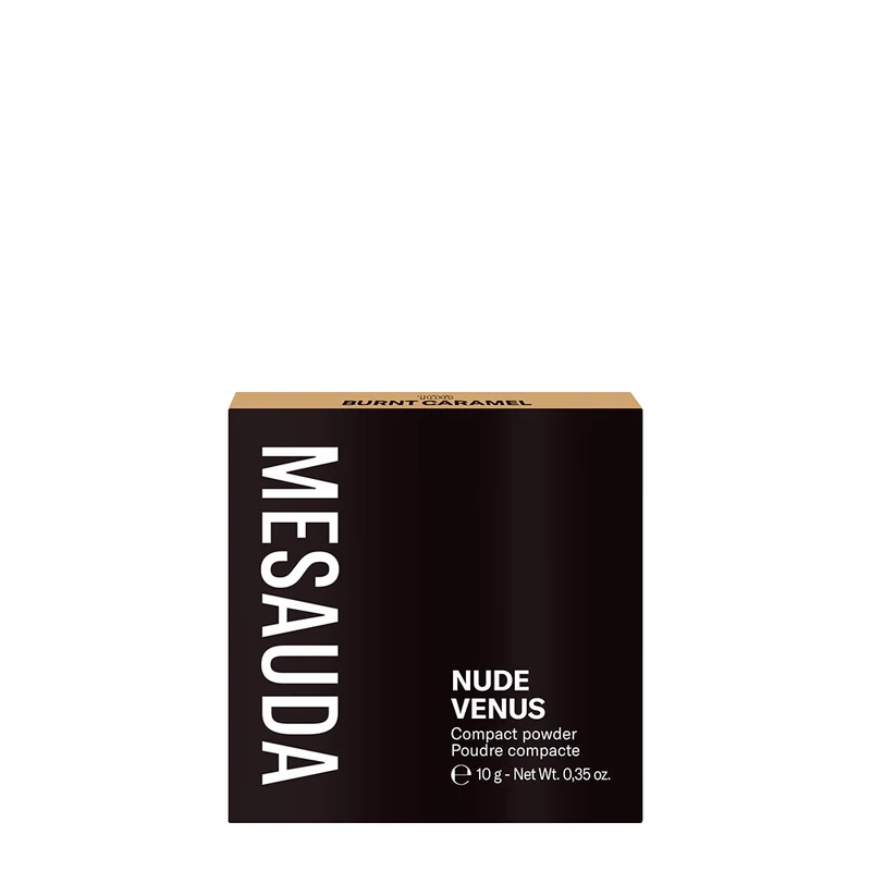 Mesauda Beauty Nude Venus Compact Powder Burnt Caramel 10gr - cipria compatta