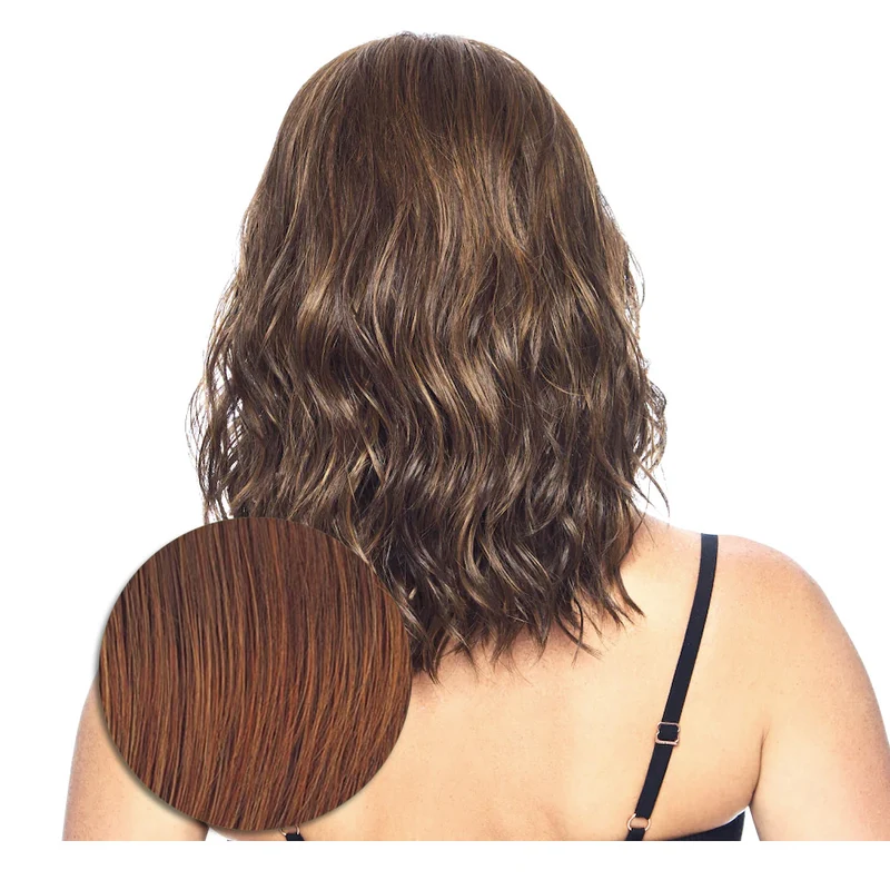 Hairdo Courtside Waves RL32/31 Castano Medio Rubino - parrucca taglio medio
