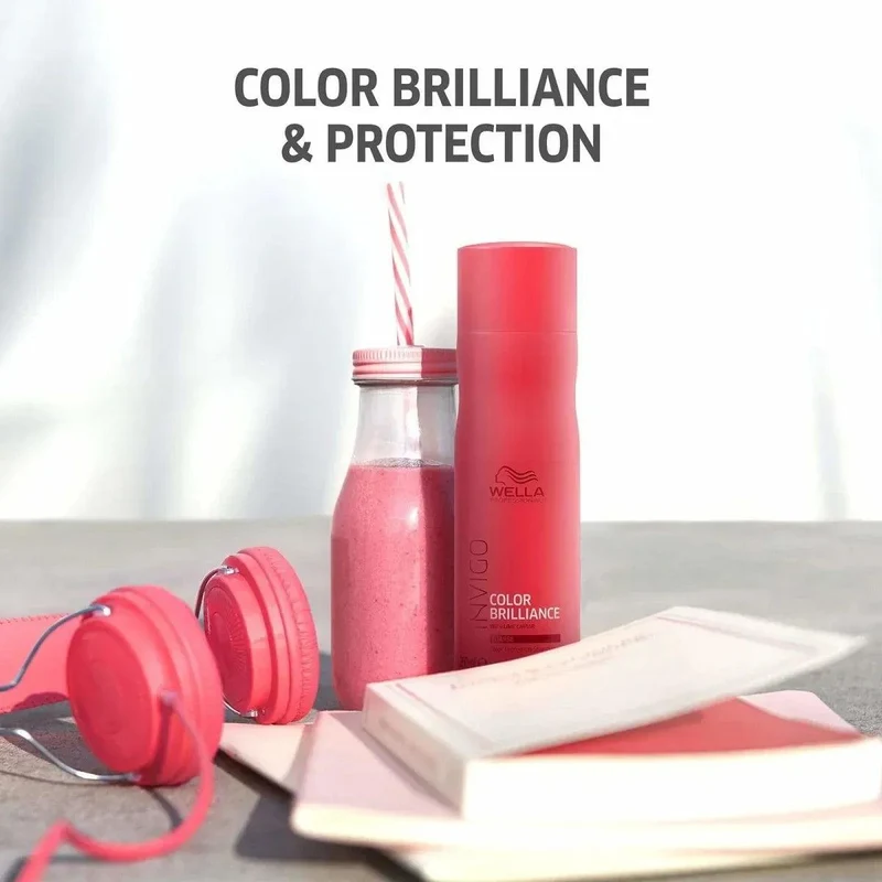 Wella Professionals Invigo Color Protection Shampoo Coarse capelli colorati spessi 250ml