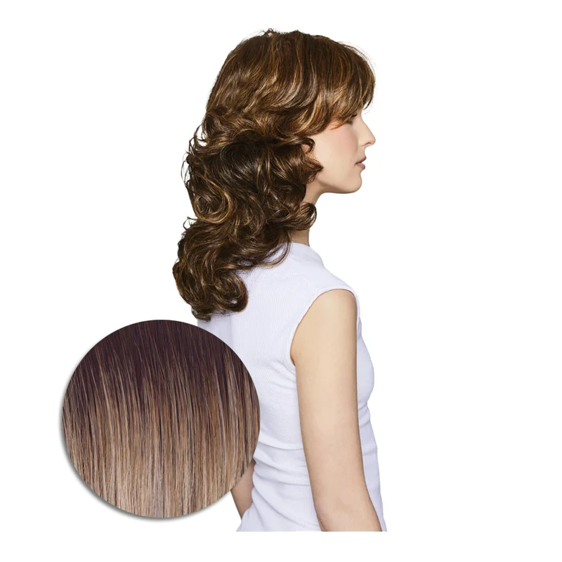 Hairdo Wave Lenght RL19/23SS Biondo Chiaro Cenere con Radice Castana - parrucca taglio lungo