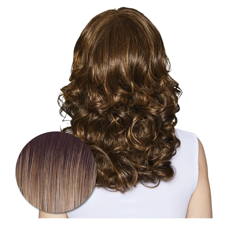 Hairdo Wave Lenght RL19/23SS Biondo Chiaro Cenere con Radice Castana - parrucca taglio lungo
