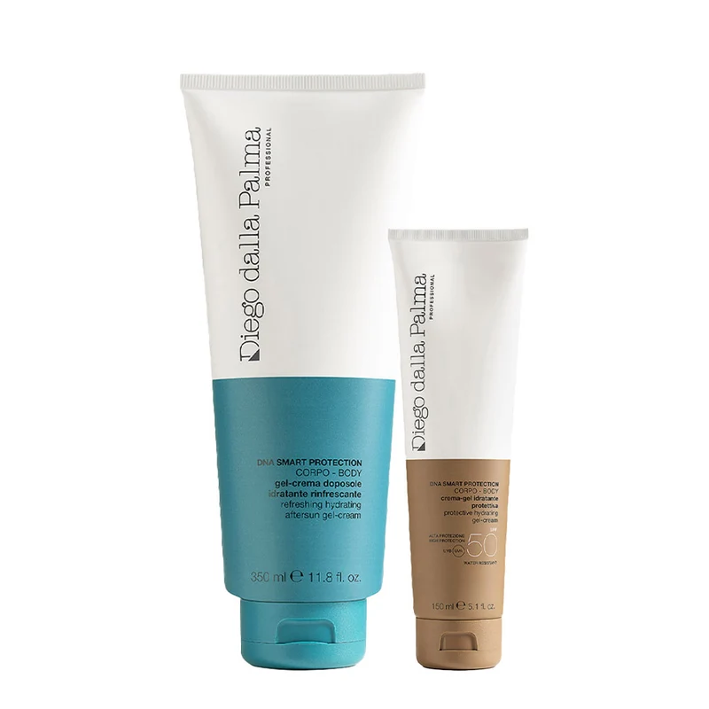 Diego dalla Palma Protection Hydrating Gel Cream SPF50 150ml Aftersun Gel-Cream 350ml + Telo OMAGGIO