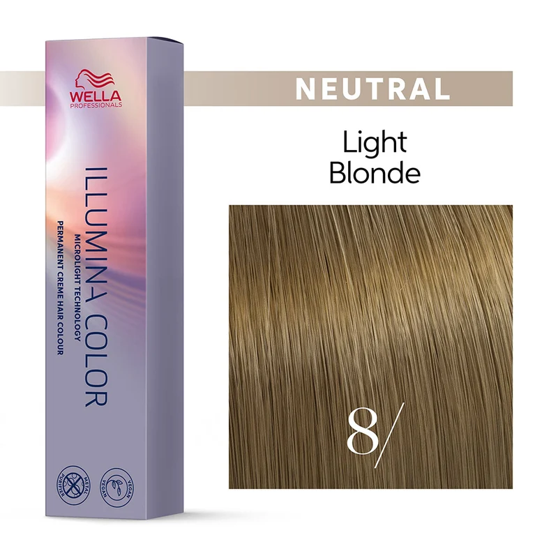 Wella Illumina Color 8/ Biondo Chiaro 60ml - colorazione permanente