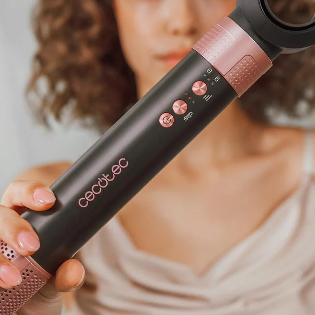 Cecotec Bamba CeramicCare 14in1 Asciugacapelli AirGlam Kit per lo styling dei capelli Nero 1400 W 1,8 m