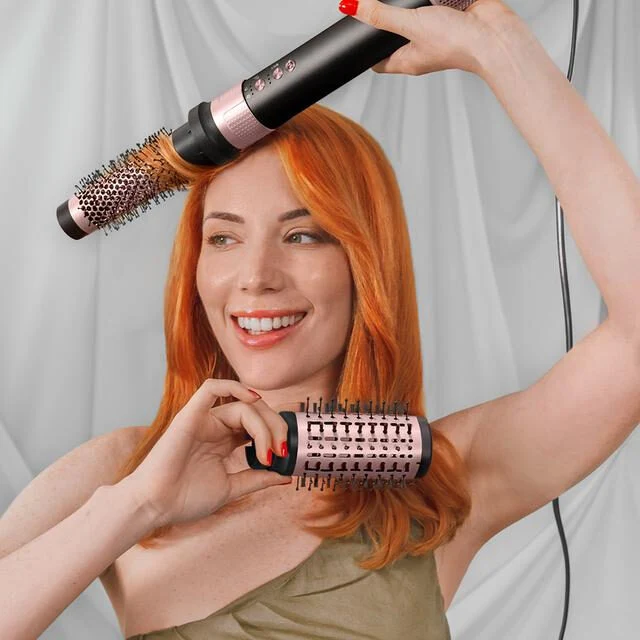 Cecotec Bamba CeramicCare 14in1 Asciugacapelli AirGlam Kit per lo styling dei capelli Nero 1400 W 1,8 m