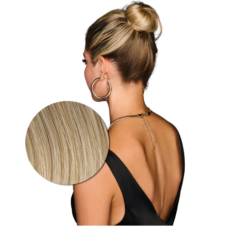 Hairdo Coda Mossa con Clip R14/88 Biondo Chiaro 69cm