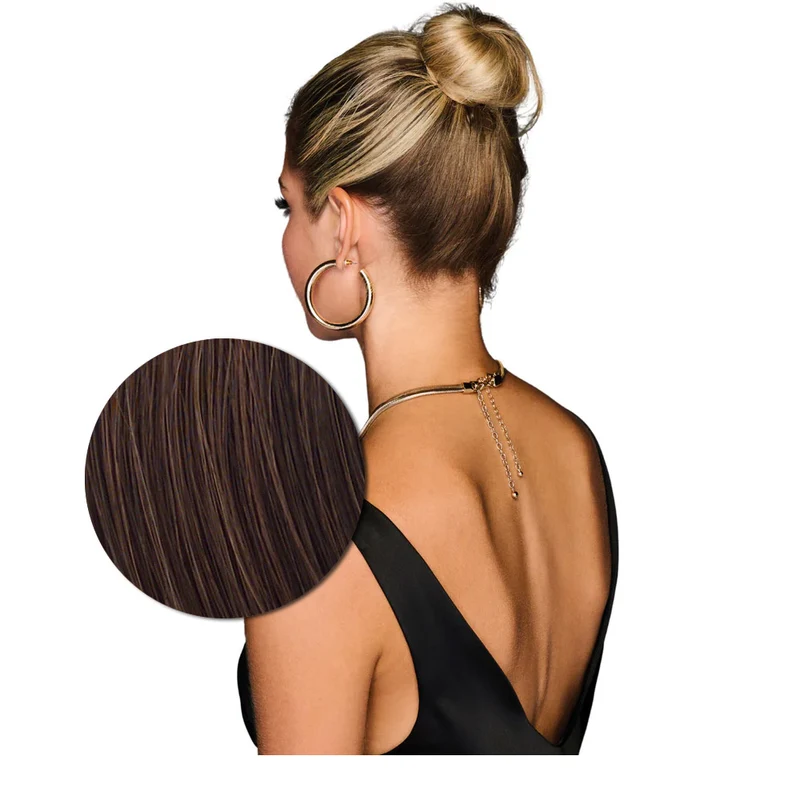 Hairdo Coda Mossa con Clip R6/30H Castano Medio Ramato 69cm