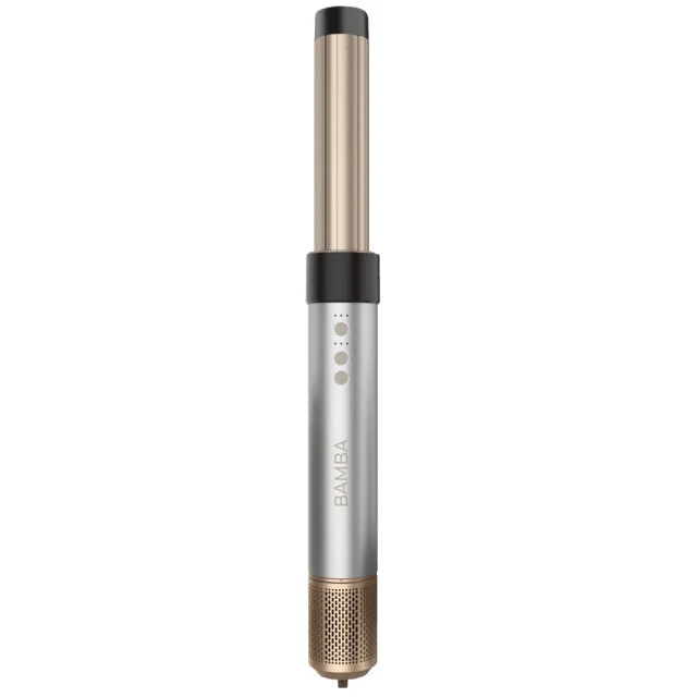 Cecotec 03467 messa in piega Multistyler Asciugacapelli Caldo Alluminio, Nero, Oro 1400 W 1,8 m