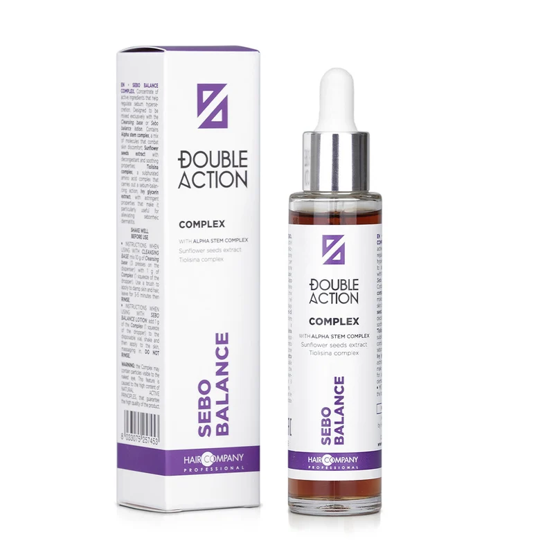 Hair Company Double Action Sebo Balance Complex 50ml - siero anti sebo