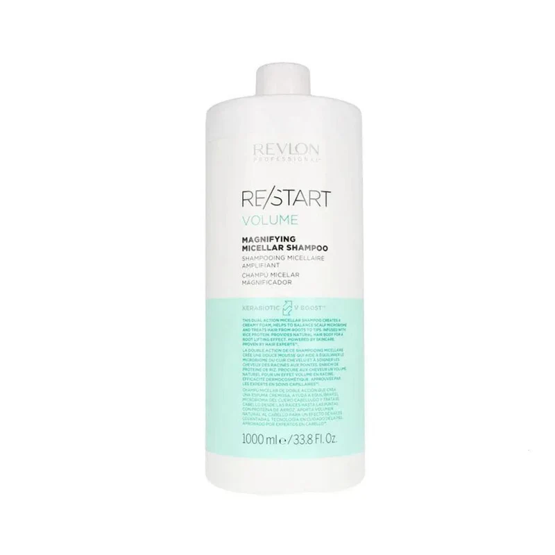 Revlon Restart Volume Micellar Shampoo capelli fini
