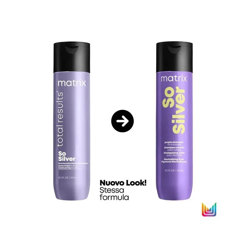 Matrix So Silver Shampoo antigiallo capelli biondi e grigi 300ml