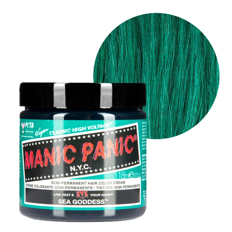 Manic Panic Classic High Voltage Sea Goddess 118ml - crema colorante semi permanente