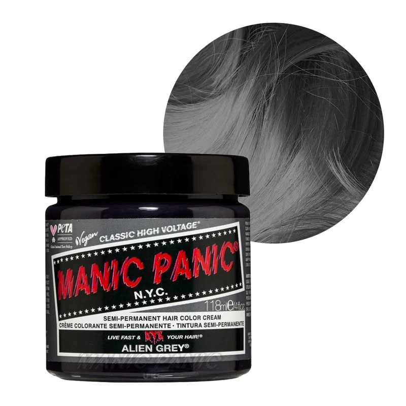 Manic Panic Classic High Voltage Alien Grey 118ml - crema colorante semi permanente