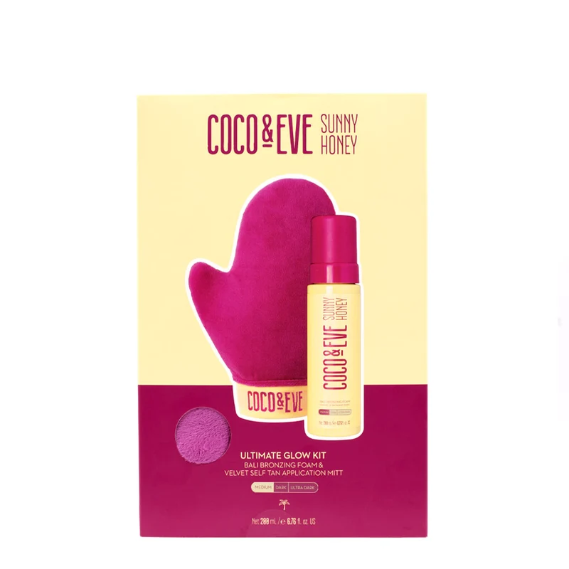 Coco & Eve Ultimate Glow Kit Medium- kit autoabbronzante