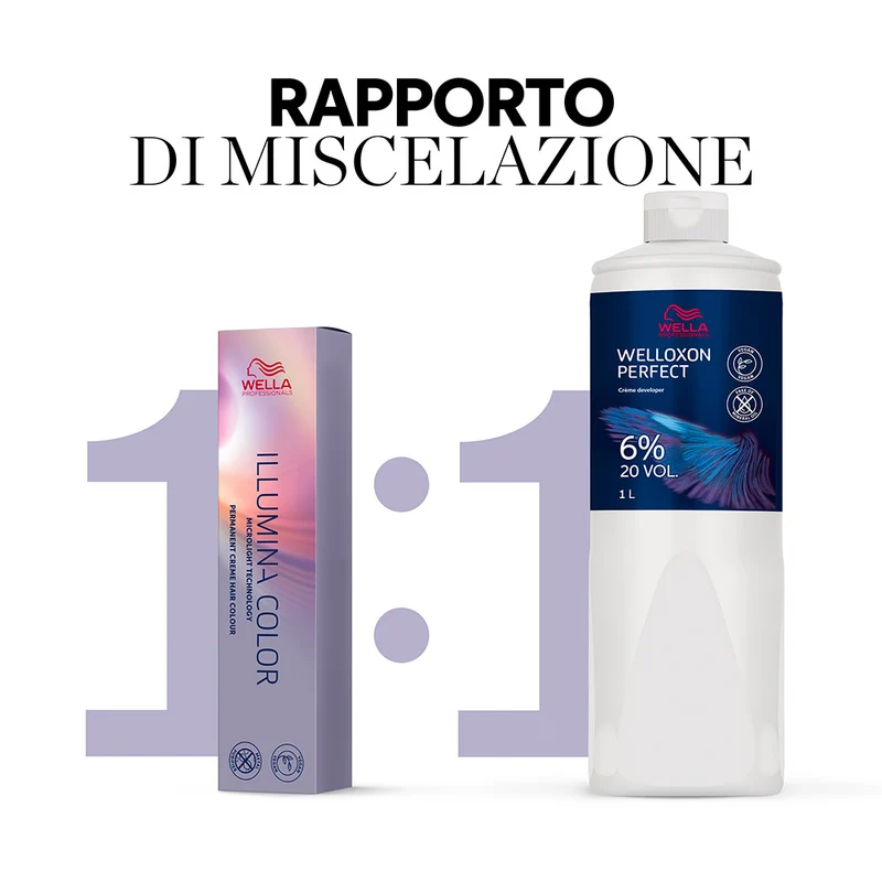 Wella Illumina Color 8/1 Biondo Chiaro Cenere 60ml - colorazione permanente