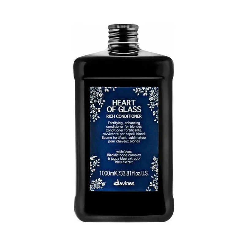 Davines Heart Of Glass Rich Balsamo Capelli Biondi