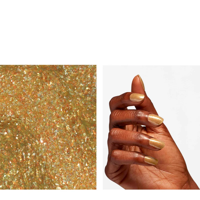 OPI Nail Lacquer Terribly Nice HRQ02 Five Golden Flings 15ml - smalto per unghie