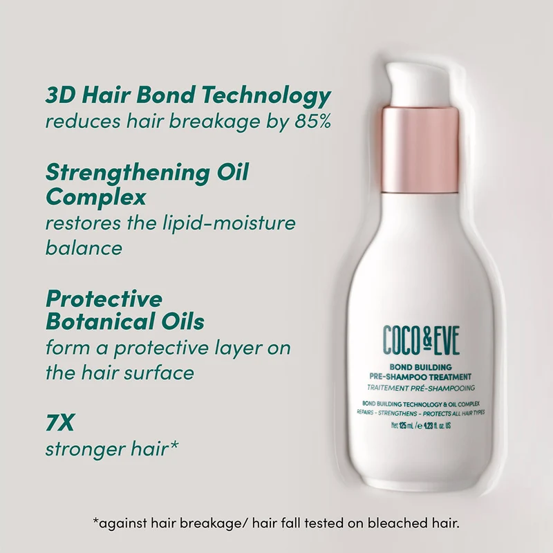 Coco & Eve Like A virgin Bond Building Pre-Shampoo Treatment 125ml - trattamento pre shampoo
