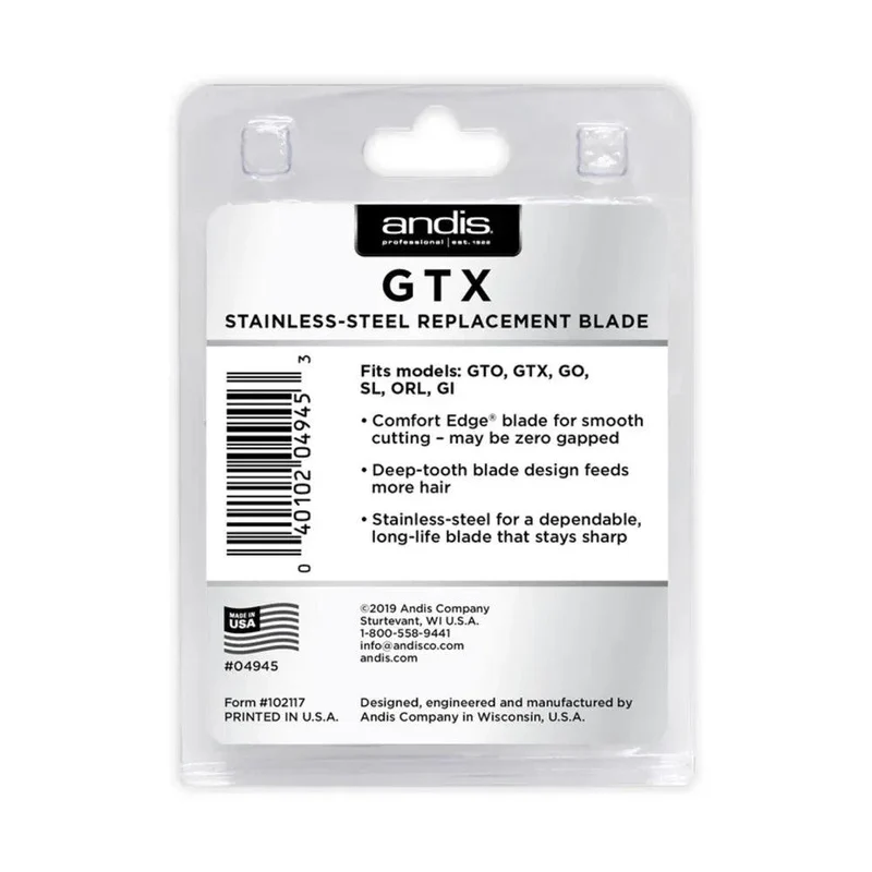 Andis Lama GTX Stainless-Steel Replacement Blade