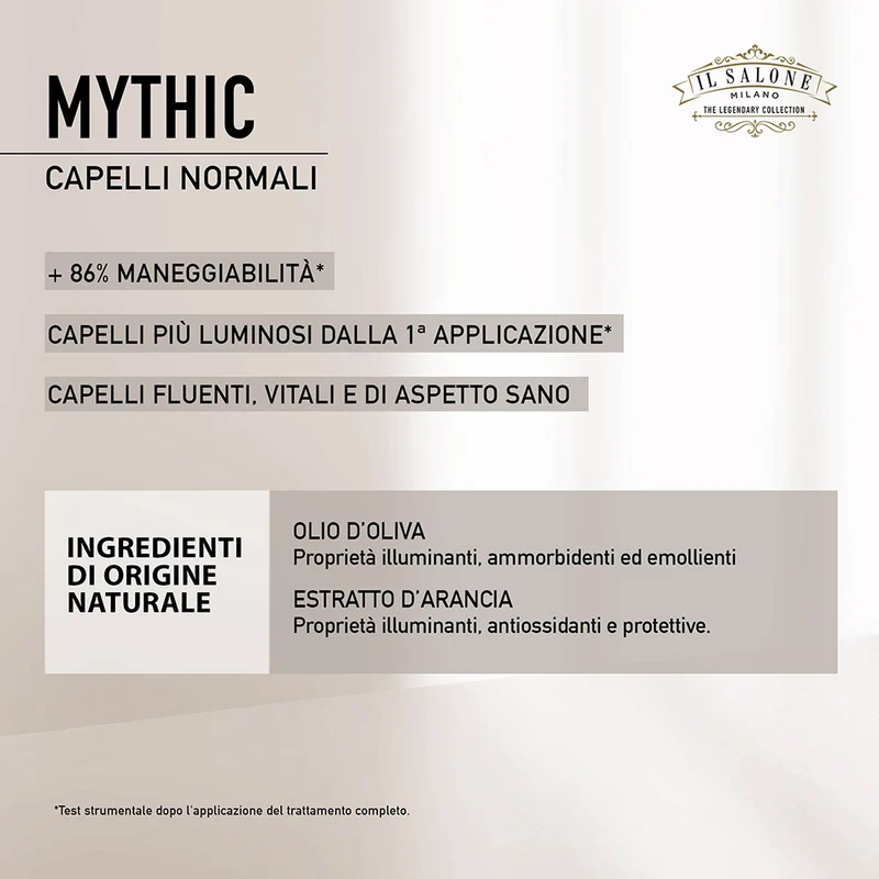 Il Salone Milano Mythic Shampoo 1000ml - shampoo per capelli normali