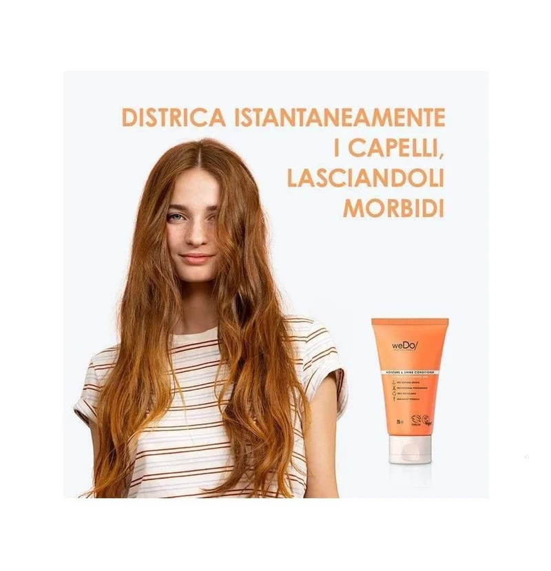 weDo Professional Moisture & Shine Balsamo idratante bio 75ml