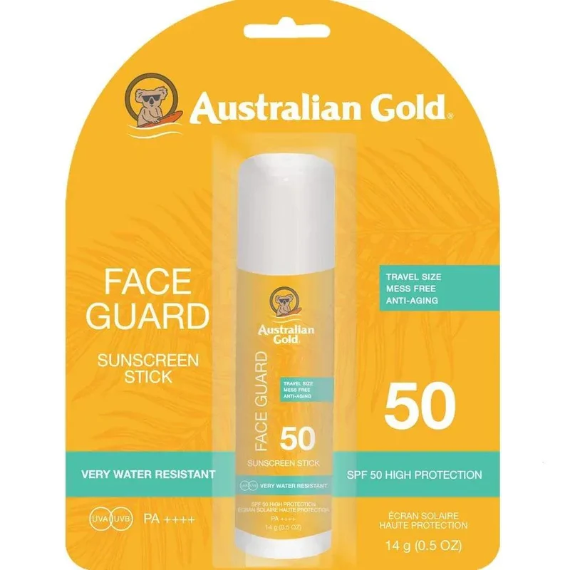 Australian Gold Face Guard Stick SPF50 protezione solare 14gr