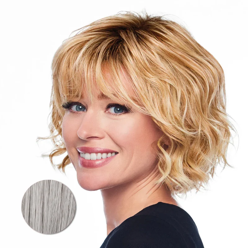 Hairdo Sweetly Waved Grigio Chiaro - parrucca taglio medio