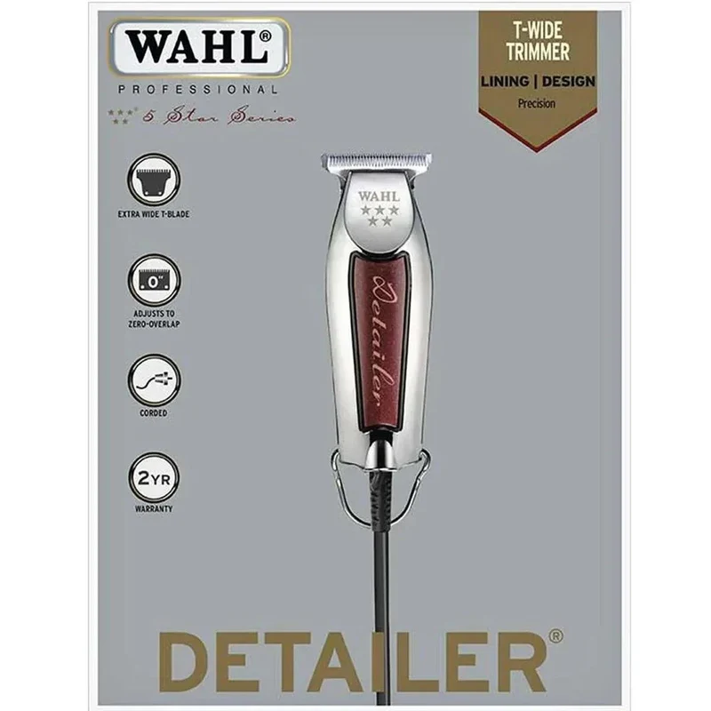 Wahl Trimmer Wide Detailer Tagliacapelli Professionale a filo