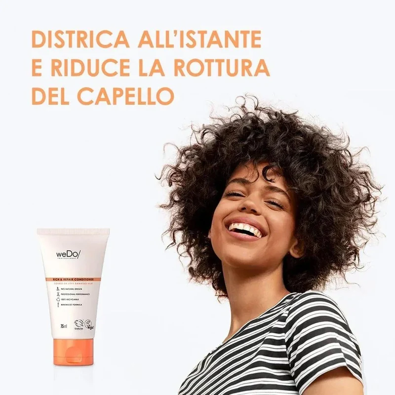 weDo Professional Rich & Repair Maschera capelli danneggiati bio 75ml