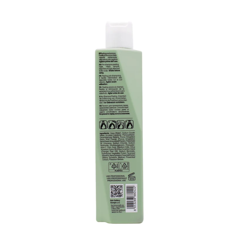 VIAHERMADA Purifyng Peeling 250ml Shampoo 250ml Lotion 125ml + Cerchietto Bombato in Regalo