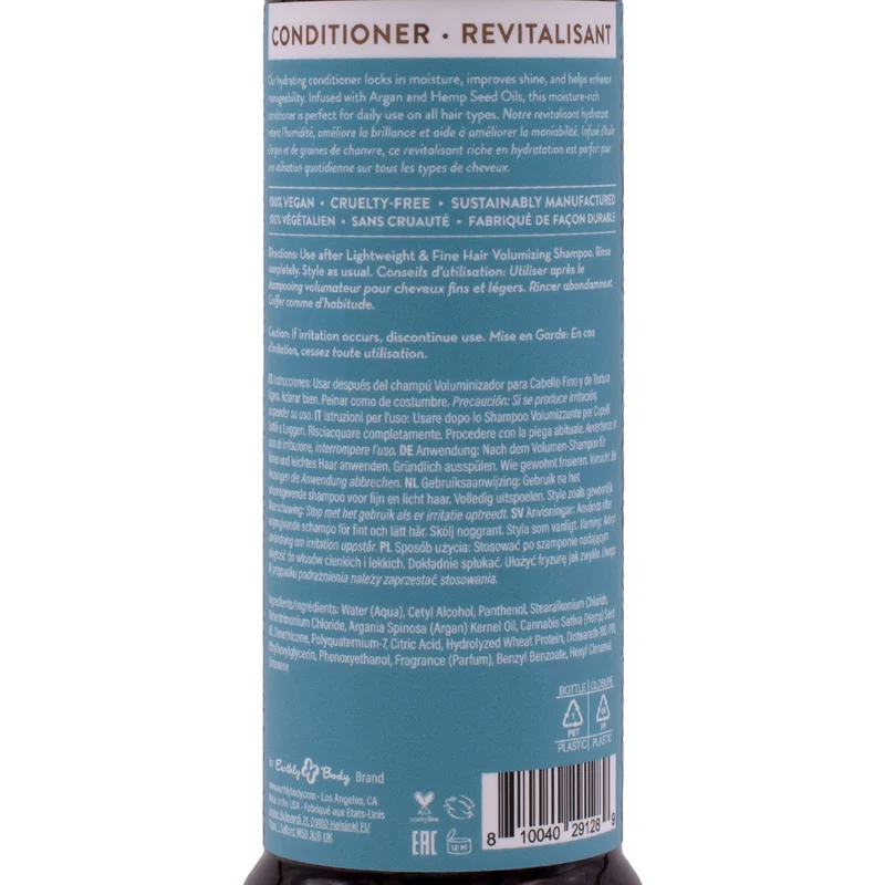 MKS Eco Hydrate Lightweight & Fine Hair 296ml - balsamo per capelli fini