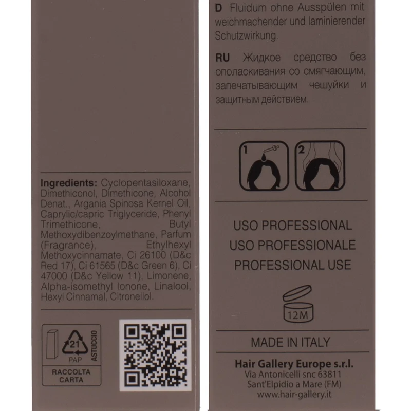 VIAHERMADA Silky Shampoo 250ml Silky Oil 50ml + Cerchietto Bombato in Regalo