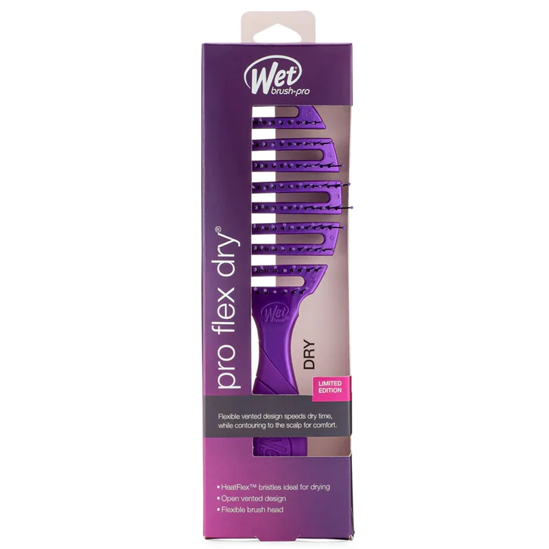 WetBrush Pro Flex Dryrare Botanic Purple - spazzola flessibile